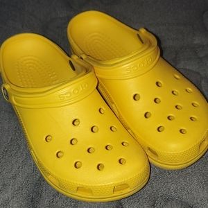 Yellow Crocs